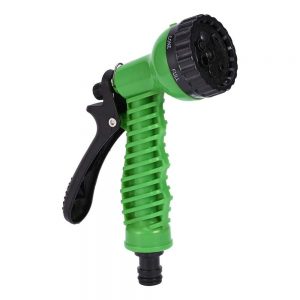 7 Pattern High Pressure Plastic Garden Hose Nozzle Car Wash Water Sprayer